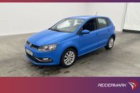 Volkswagen Polo 1.2 TSI 90hk Bluetooth Farthållare Psensorer