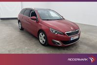 Peugeot 308 SW 1.6 120hk Allure Värmare Pano Sensorer Navi