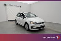 Volkswagen Golf Sportsvan 115hk Kamera CarPl 4,95% Ränta