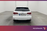 Audi A3 2.0 TDI 150hk S-Line Pano Cockpit B&O Kamera Navi