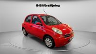 Nissan Micra 5-dörrar 1.2 Nybesiktad