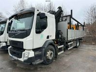 Volvo FL 280 4x2 Brädgårdsbil med HIAB XS 144 E-5 kran