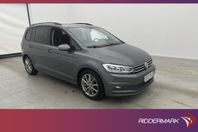 Volkswagen Touran TDI 115hk Pluspkt 7-Sits Värm Kamera Drag