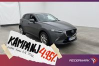 Mazda CX-3 120hk Vision Navi Sensorer Rattvärme 4,95% Ränta