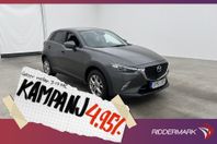 Mazda CX-3 120hk Vision Navi Sensorer Rattvärme 4,95% Ränta