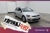 Volkswagen Golf Sportscombi TDI 110hk M-Värma 4,95% Ränta