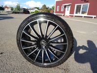 20Tum MSW Fälg 5x112 med 8.2mm Dubbfria däck Avbet 199:-