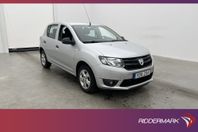 Dacia Sandero 0.9 TCe 90hk Värmare Farthållare 0.49L/Mil