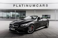 Mercedes-Benz S 63 AMG Cab 4M 585hk / LEASEBAR / Sv.såld