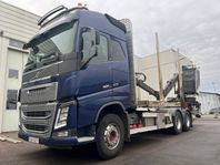 Volvo FH 16 650hk 6x4 timmerbil med loglift kran