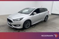 Ford Focus Kombi EcoBoost 125hk ST-Line Kamera Farthållare