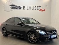 Mercedes-Benz C 220 d 170hk AMG Panorama/Läder/NightP/Bkamer