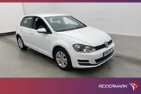 Volkswagen Golf TDI 110hk Style CarPlay En-Brukare 0,38L/mil