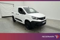 Peugeot Partner 1.5HDi 4x4 DANGEL Fjärr-Värm Dragkrok Moms