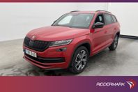 Skoda Kodiaq 4x4 190hk Sportline 7-Sit Pano Canton Värm Drag