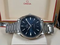 Omega Seamaster AquaTerra Blå 41mm Fullset Toppskick 2021