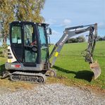 Terex TC22 - Minigravemaskine / mini excavator 2 ton