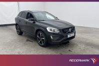 Volvo XC60 D5 AWD R-Design VOC Värmare Pano H/K Kamera Drag