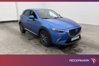 Mazda CX-3 1.5 AWD 105hk Optimum Värm BOSE Skinn Kamera Drag