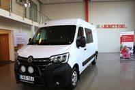 Renault MASTER  Van/ crossbuss /6 SITS /2.3 dCi/AUT/Skåp