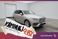 Volvo XC90 D5 AWD Inscription 7-sits VOC Pano 4,95% Ränta