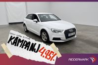 Audi A3 Sportback 35 TFSI 150hk Proline Sensor 4,95% Ränta