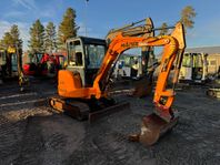 Minigrävare 3,5ton Hanix 185000:-