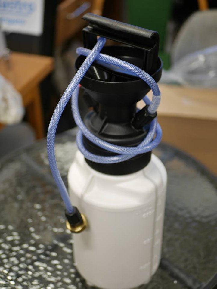 Fyllpump för solvärmevätska, ...