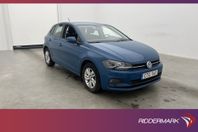 Volkswagen Polo 1.0 TSI 95hk Kamera Drag Låg-Skatt 0,46L/mil