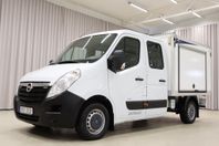 Opel Movano CDTi 130HK Dubbelhytt Kåpa Drag Värmare Momsbil