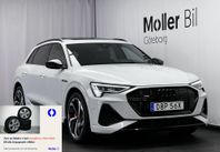 Audi E-Tron 55 S Line Advanced / Svart Optik/ 21''/ Drag