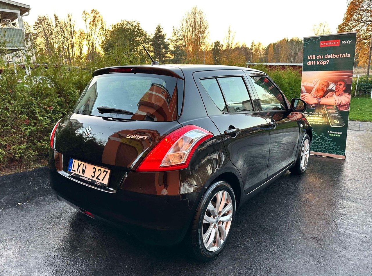 Suzuki Swift 5-dörrar 1.2 VVT Manuell, 94hk, 2014
