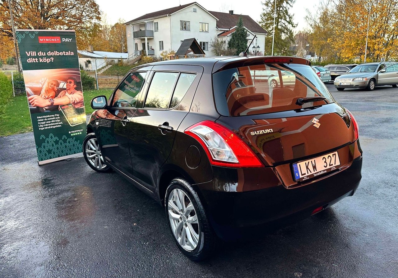Suzuki Swift 5-dörrar 1.2 VVT Manuell, 94hk, 2014
