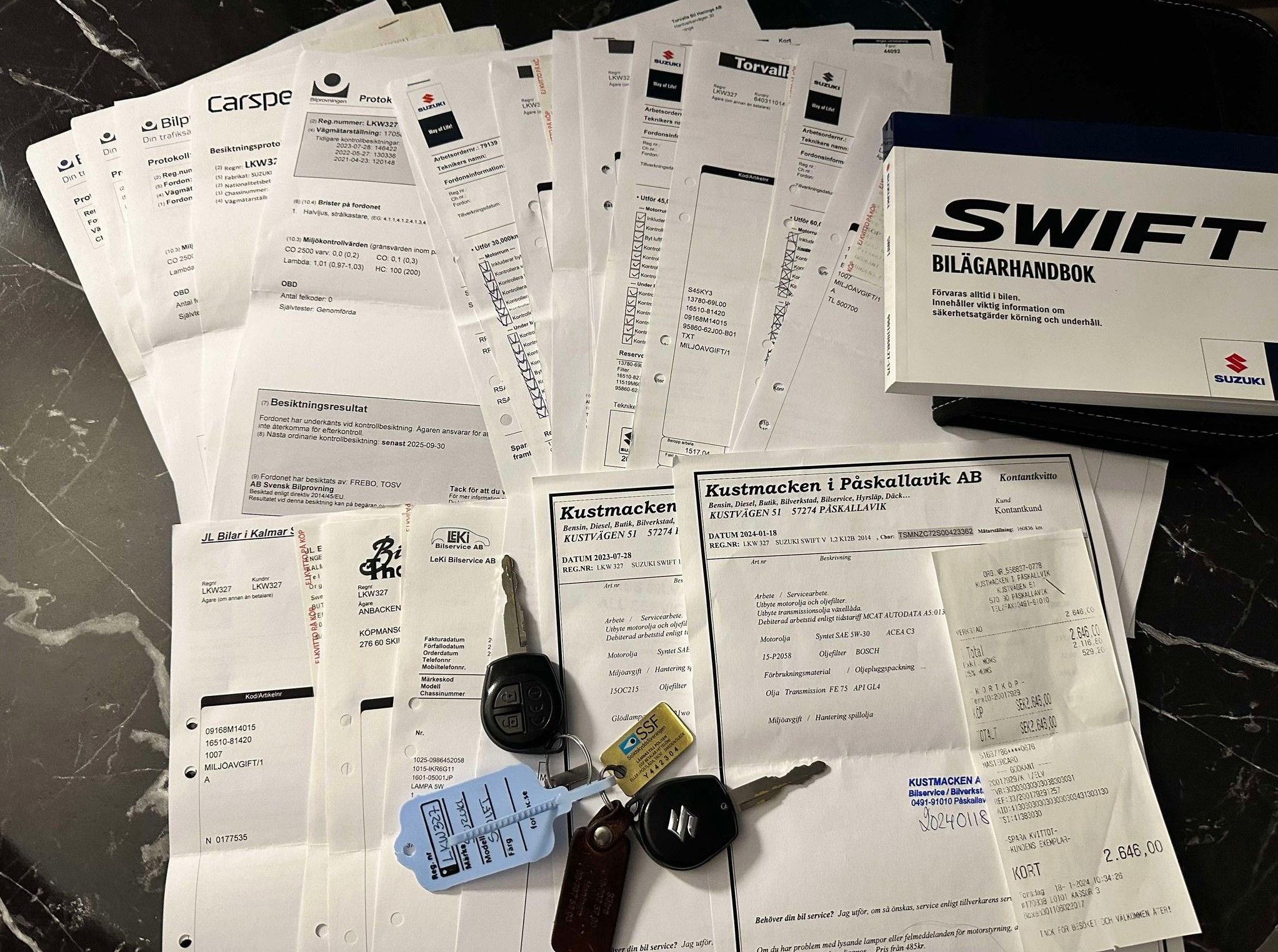 Suzuki Swift 5-dörrar 1.2 VVT Manuell, 94hk, 2014