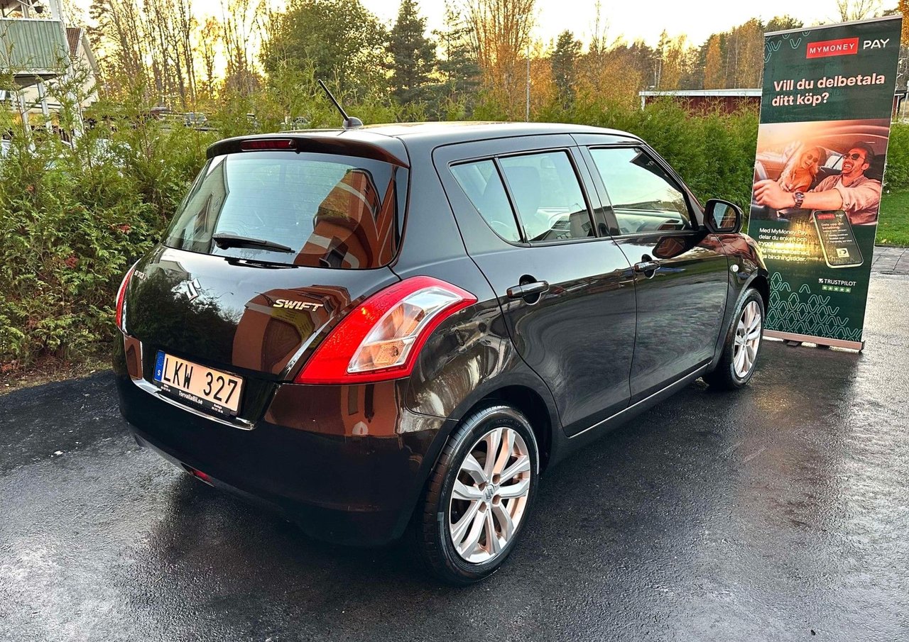 Suzuki Swift 5-dörrar 1.2 VVT Manuell, 94hk, 2014