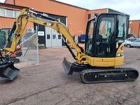 MINIGRÄVARE CAT 303.5 E CR  3580 KG NY TILT & NYA SKOPOR