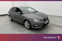 Seat Leon ST TSI 150hk FR Pano M/K-Värmare Navi Halvskinn