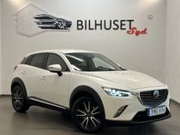 Mazda CX-3 2.0 120hk Navi/HUD/Läder/Krok/Bose/Bkamera