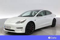 Tesla Model 3 Performance AWD Autopilot Pano V-Hjul