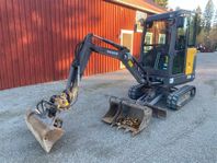 Bandgrävare Minigrävare Volvo EC18D