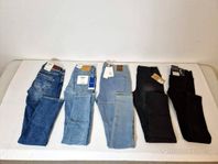 5 par jeans (stl: XS-44), AUK 05/11-24