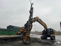 Grävmaskin CAT 330 NG med borraggregat XD 1155T