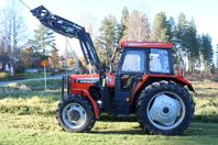 Traktor Ursus 5514. 1992 med lastare och redskap