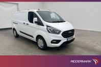 Ford Transit Custom L2 Värmare Drag SYNC-3 B-Kamera MOMS