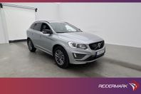 Volvo XC60 D4 AWD R-Design VOC Värm Pano H/K Kamera Drag