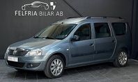 Dacia Logan MCV 1.6 E85 eco2 ,7-sits ,Nybes ,Dragkrok