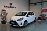 Toyota Yaris Hybrid e-CVT Euro 6 BAKKAMERA SOV-DÄCK ENÄGARE