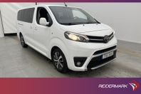 Toyota ProAce Verso ExtraLång HUD Ny-Kamrem PDC 9-Sits MOMS