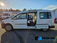 Volkswagen Caddy Maxi Life 2.0 TDI 2xSidodörr Dieselvärmare