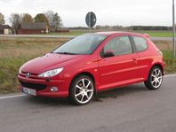 Peugeot 206 3-dörrar 1.6 XS Euro 4 nyserv med kamrem